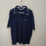 Second-Hand Navy Blue Polo Shirt Chest Size 49 Inches Length 28
