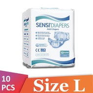 Sensi Adult Diapers Adhesive L Contents 10 PREMIUM Parents Adult Diapers