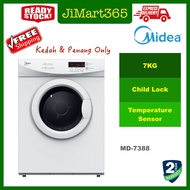 [Free Delivery By Seller Kedah &amp; Penang Only] Midea MD-7388 7kg Vented Dryer White MD7388