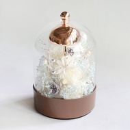 風鈴玻璃盅檯燈 - 冰晶