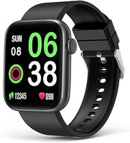 Smart Watch for Men with Bluetooth Call, 1.9'' HD Full Touch Screen Fitness Tracker, Smartwatch with Heart Rate Blood Oxygen Blood Pressure Sleep Monitor for Android and iPhone