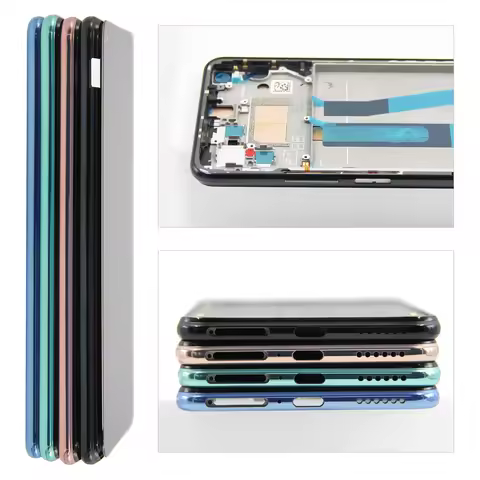 Display Mi 6.55" Screen for Xiaomi 11 Lite 5G Lcd Digital Touch Screen with Frame Assembly for M2101