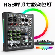 Mobile phone sound card mixer Bluetooth am06otg6Live Sound Mixing Console urx Computer recording out