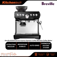 Breville BES870SLQ Barista Express Espresso Coffee Machine Coffee Maker (Bean) - Black