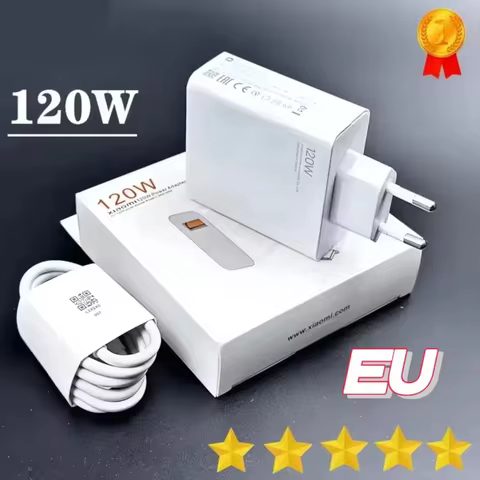 New Original Charger 120W 67W 33W Charger Fast Charge EU Wall Gan Charge Adapter USB Type C Cable Fo