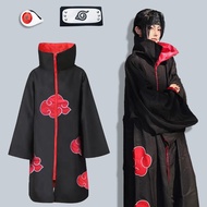 Cosplay costume mula sa anime Naruto Akatsuki Sasuke Uchiha Itachi para sa cosplay Akatsuki Cloak Ak