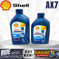 SHELL ADVANCE AX7 10w40 SYNTHETIC