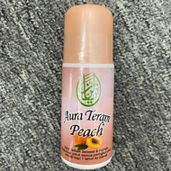 AURA TERAPI PEACH [10PCS] AURA PEACH AURA LOGO HIJAU PEACH AURA STICKER HIJAU PEACH AURA HIJAU PEACH