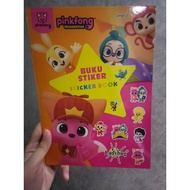 PinkFong Hoogi 3 in 1 Kid Learning ABC, Sticker Book & Colour Book Education Book