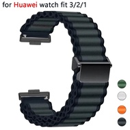 Sports Nylon Strap For Huawei Watch Fit 4/4Pro Ocean Band Bracelet Huawei Watch Fit3 Correas Replace