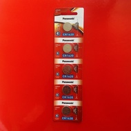 Vỉ 5 viên pin 3V Lithium CR1620 Panasonic CHÍNH HÃNG