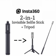 Insta360 Official 2-in-1 Invisible Selfie Stick + Tripod X4, Ace PRO, Ace, GO3S, GO3/2/1, ONE RS, ON