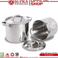 Supra 8 Qt And 12 Qt Stock Pot Stainless Steel Pot