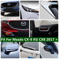 Rear Window Wiper / Rearview Mirror / Foglight / Front Grille Grill Cover Trim For Mazda CX-8 KG CX8