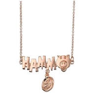 Disney Toy Story 反斗奇兵 Hamm 火腿豬 豬扒博士 Piggy Bank Name Necklace 頸鏈