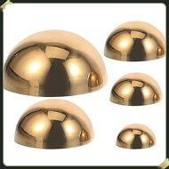 5 Pcs Half Circle Decor Decoration Mirror Globe Steel Semi Hemisphere Gazing Globes for Garden