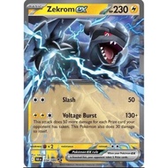 Zekrom Ex 034/086 Double Rare (RR) ENG Black Bolt