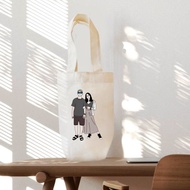 【客製】似顏繪/飲料提袋/人像畫訂製