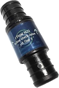 Check Valve 3/4”inch Barbed Plastic,Pex H2O Tubing,Dishwasher discharge line,Fish Aquarium,Boat Mari