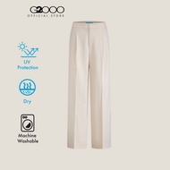 G2000 กางเกงสูทสำหรับผู้หญิง Straight Leg รุ่น 5125113312 BEIGE