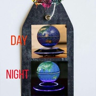 Led magnetic floating levitation globe