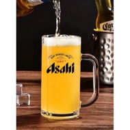 Asahi Thickened asahi Beer Mug Japanese Food Store Special Mug Ichiban Squeezed Kirin Beer Mug Super