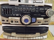 Sharp GX-VCD1300L (S) - Mini Kompo CD Tape Radio Suara Powerful