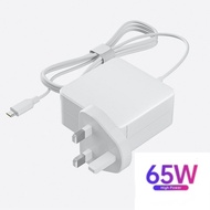 65W USB-C AC Adapter Charger 20V 3.25A Laptop Charger Adapterfor Lenovo Huawei Dell
