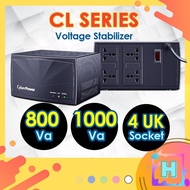 Cyberpower AVR CL1000EVR CL800EVR Auto Voltage Regulator Surge Protector Generator support LS1000-MS
