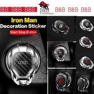 Carbon fiber Alloy Car Engine Ignition Push Start Button Cover Proton Perodua Toyota Honda Nissan AL