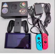 Switch 初版 256G 全套 可開心