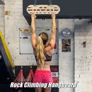 Climbing Fingerboard Strength Rock Board Portable Pull-Up Rock Climbing Hangboard Grip Strengthener