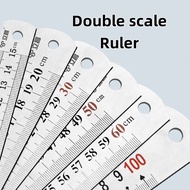 Astar 15cm / 30cm / 50cm / 60cm Metal Steel Ruler / Thickness Ruler (Price For 1 Pc)