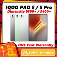 VIVO IQOO Pad 5 Pro Dimensity 9400+ 13" 3.1K 144Hz IQOO Pad 5 Dimensity 9300+ Immersive Gaming IQOO 