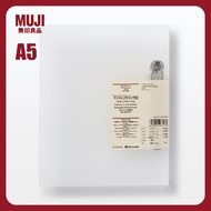A5 Binder Notebook Cover - Genuine MUJI Opaque White A5 Binder A5 Binder Cover Binder Cover Loose Le