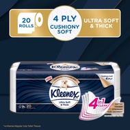 Kleenex Ultra Soft & Thick 4-Ply (20 rolls)