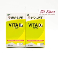 BiO-LiFE Vita D3 1000mg (60's x 2)