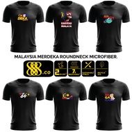 888.CO Malaysia Merdeka Round Neck Microfiber Tshirt T-Shirt Jersey T Shirt (Anti-Bacteria) Mixed