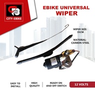 CITY EBIKE Wiper 12 volts for 3 wheels Wiper  4 wheels Wiper ebike