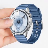 Huawei Watch GT 6 Pro 46mm 5 4 3 Runner 2 氟橡胶 表带 22mm 时尚 舒适