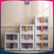 Plastic Folding Cupboard Storage Box Organizer Multipurpose Folding Plastic Stacking Cupboard / Fold