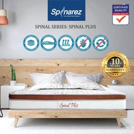 SpinaRez Spinal Plus Tilam Mattress 7 inch Euro Top + Coconut Fiber + Foam (King)(Queen)(Super Singl