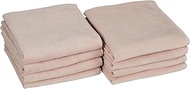 MUJI 83345501 Long Pile Towel, Smokey Pink, Set of 4, 13.4 x 43.3 inches (34 x 110 cm), Organic Cott