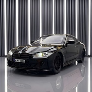 Diecast bmw M4 G82 Scale 1:32 & 1:24 Official Licensed Alloy Car Model Sound Stand Premium Light