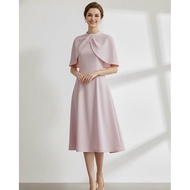 Weeya Alberta Cape Dress Work Party Flared Skirt