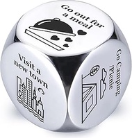 Fathers Day Dad Gifts from Daughter Son Wife，Couples Gift for Him Her Weekend Decision Ideas Dice fo