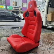 Recaro design leather sport seat pandu side