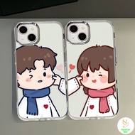 COD-Curly Face Case For Iphone 7 8 X 11 12 13 14 15tpu Phone Transparent Metal Photo Frame Unisex Co