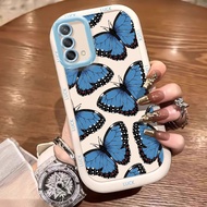 Case For OPPO A74 A95 F19 F19s Reno 6 Lite Phone Fashion And Trend Butterfly Silicone Shockproof