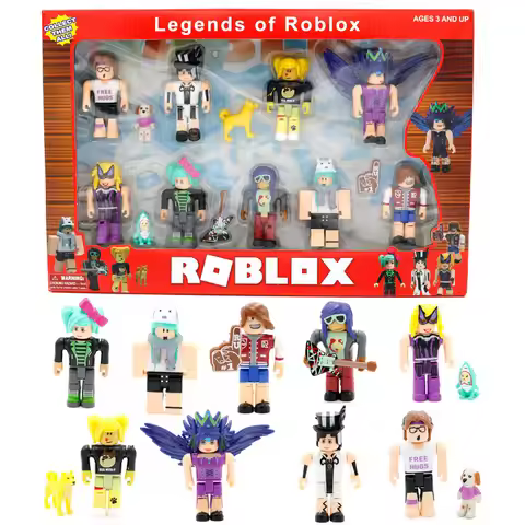 Roblox randomly combines 9 hand games and anime with building blocks and dolls